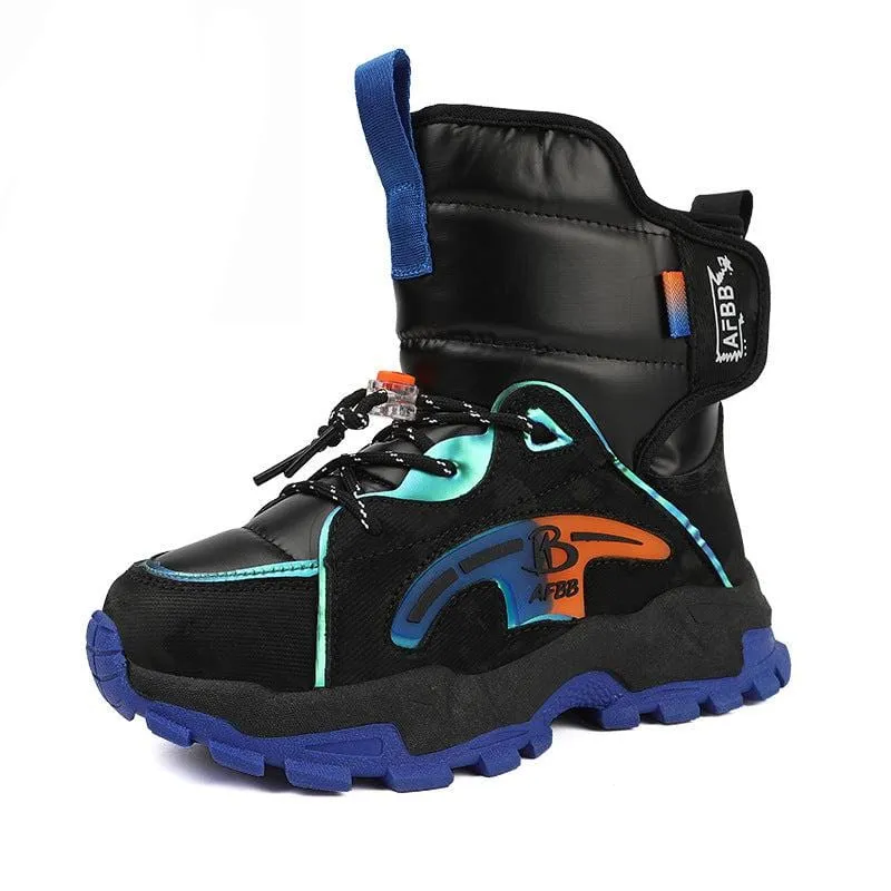 Kids Winter Snow Boots with Ice Grips