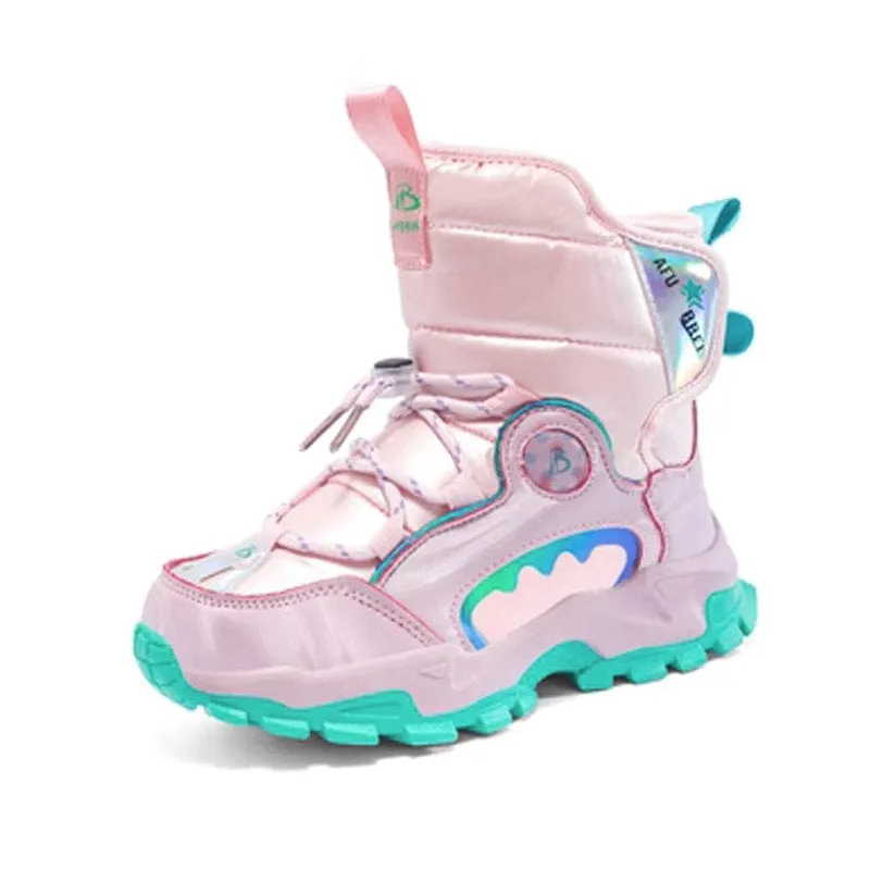 Kids Winter Snow Boots with Ice Grips