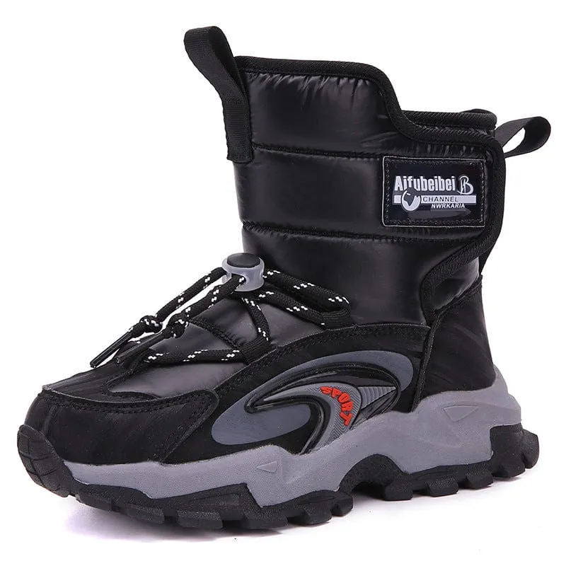 Kids Winter Snow Boots with Ice Grips