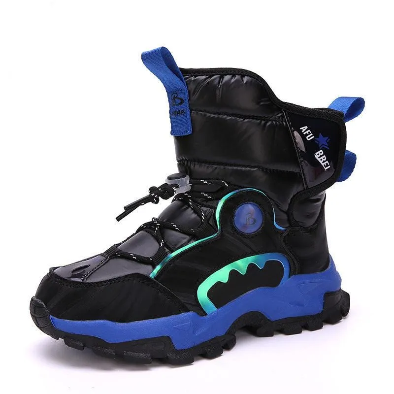 Kids Winter Snow Boots with Ice Grips