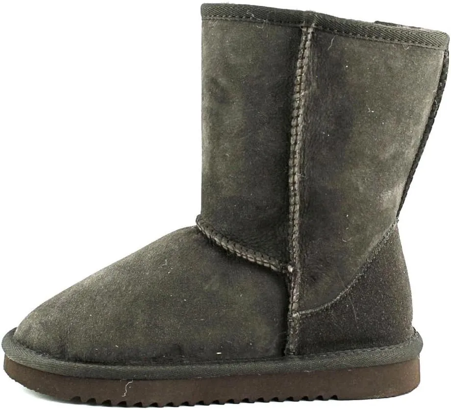 Kirkland Signature Short Shearling Boot -Chocolate