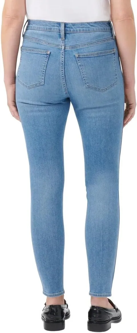 KIRKLAND Signature Women's High-Rise Skinny Jeans, Cotton Blend, 28-inch Inseam