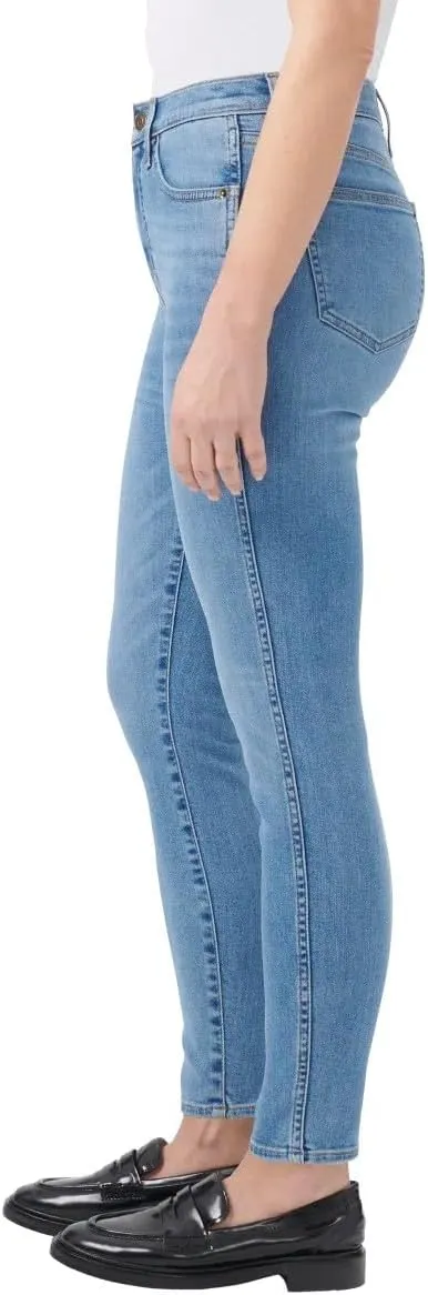 KIRKLAND Signature Women's High-Rise Skinny Jeans, Cotton Blend, 28-inch Inseam