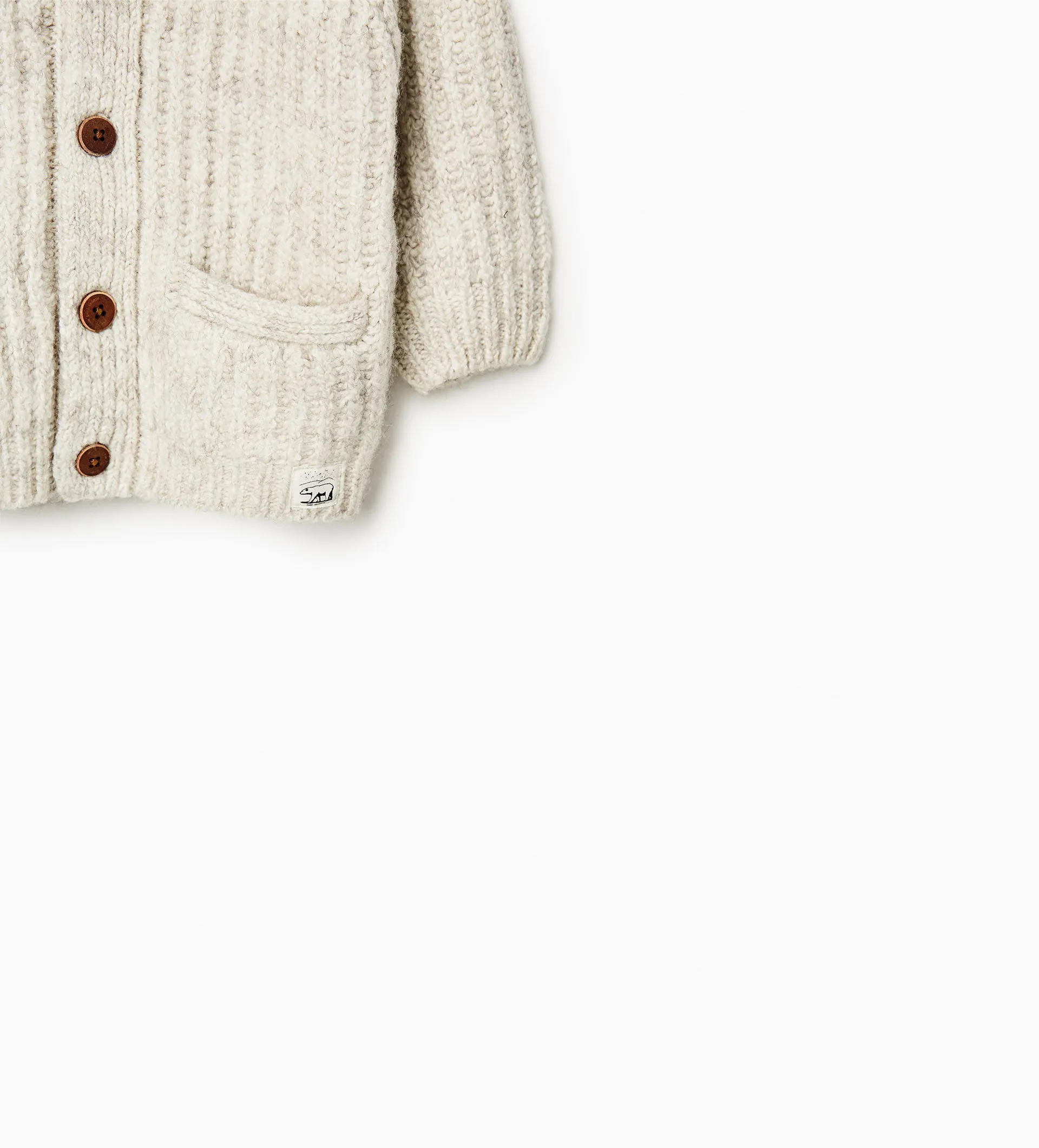 Knit Cardigan With Pockets