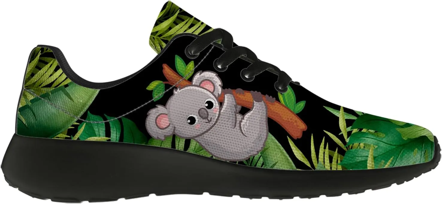 Koala Shoes for Women Men Running Shoes Cute Animal Sneakers Tennis Shoes Gifts for Women Men