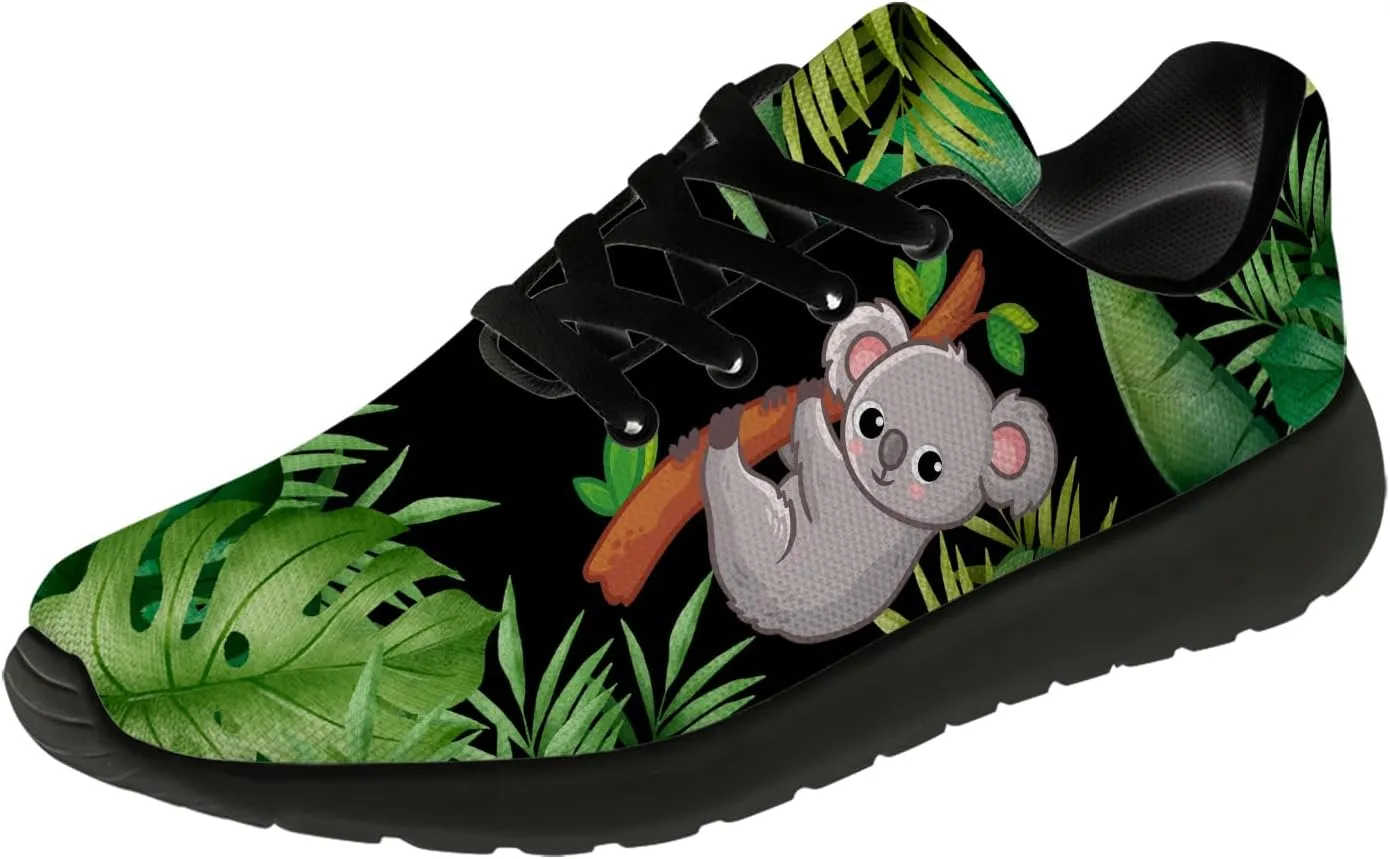 Koala Shoes for Women Men Running Shoes Cute Animal Sneakers Tennis Shoes Gifts for Women Men