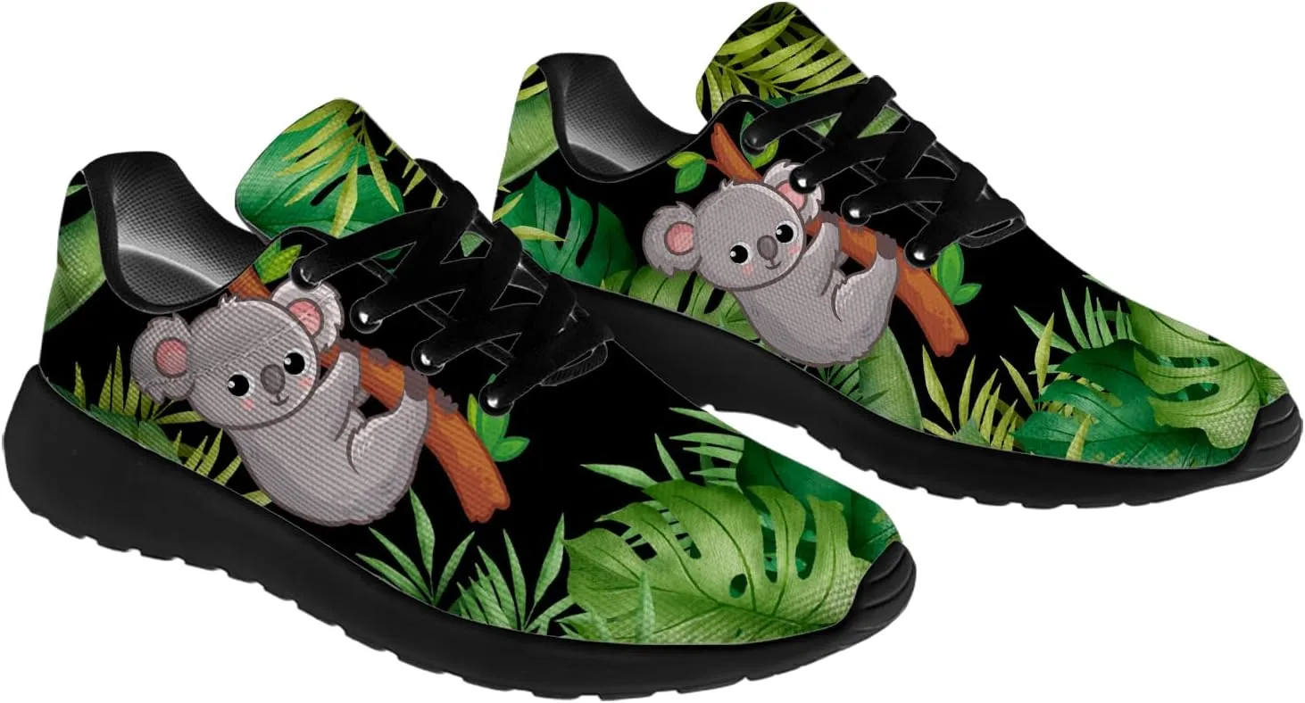 Koala Shoes for Women Men Running Shoes Cute Animal Sneakers Tennis Shoes Gifts for Women Men