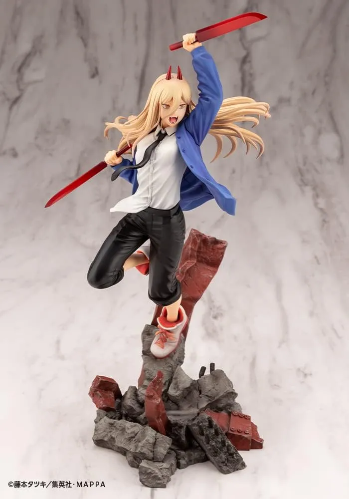 壽屋(KOTOBUKIYA) Chainsawman ARTFX J Power 1/8 Scale PVC Painted Complete Figure