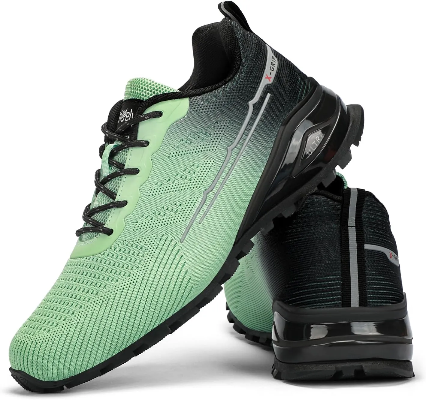 Kricely Men's Trail Running Shoes Fashion Walking Hiking Sneakers for Men Tennis Cross Training Shoe Outdoor Snearker Mens Casual Workout Footwear