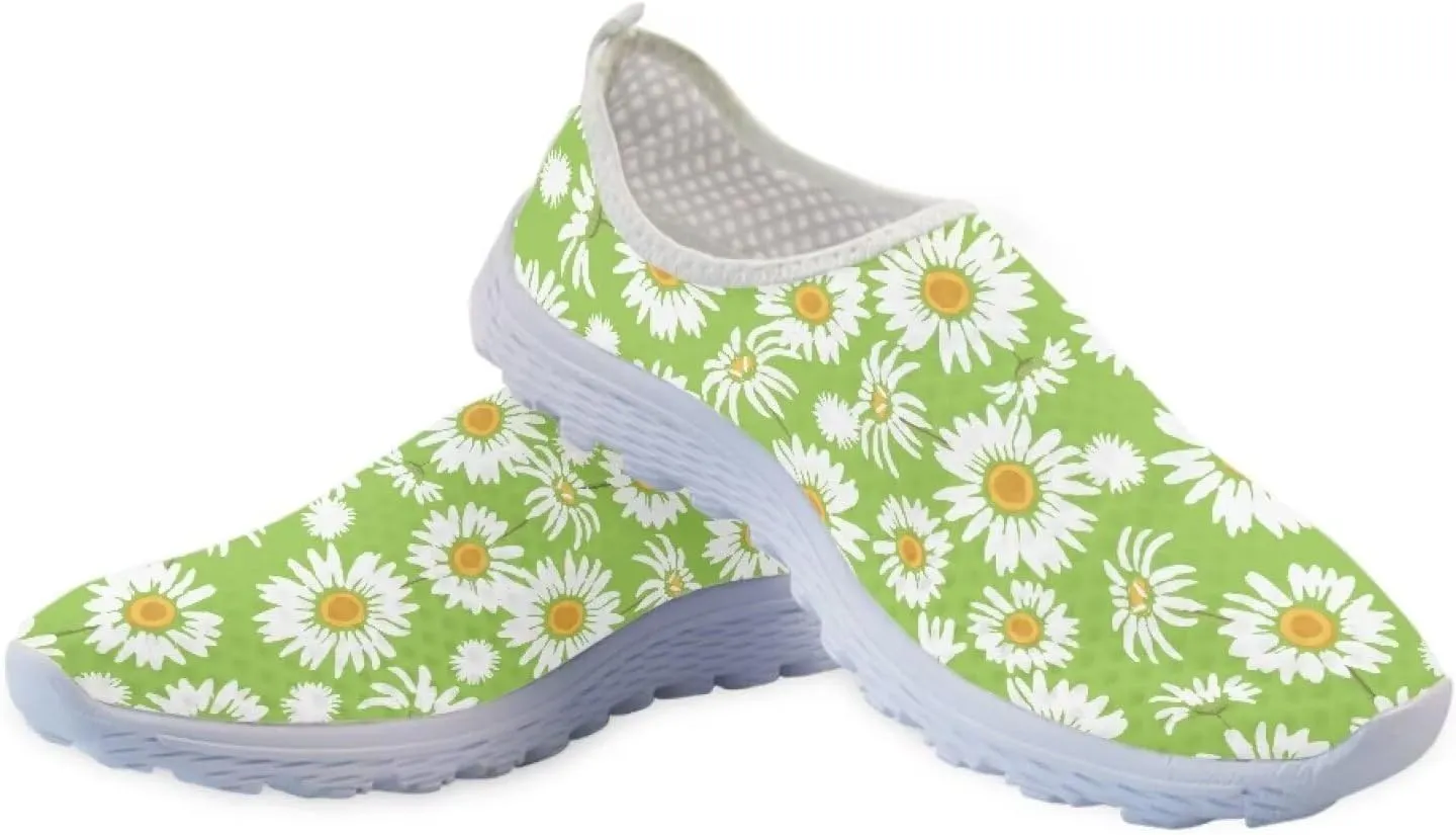 Kuiaobaty Fashion Sneakers Lightweight Breathable Slip-Ons Walking Shoes Athletic Casual Footwear Women's Men's Loafers