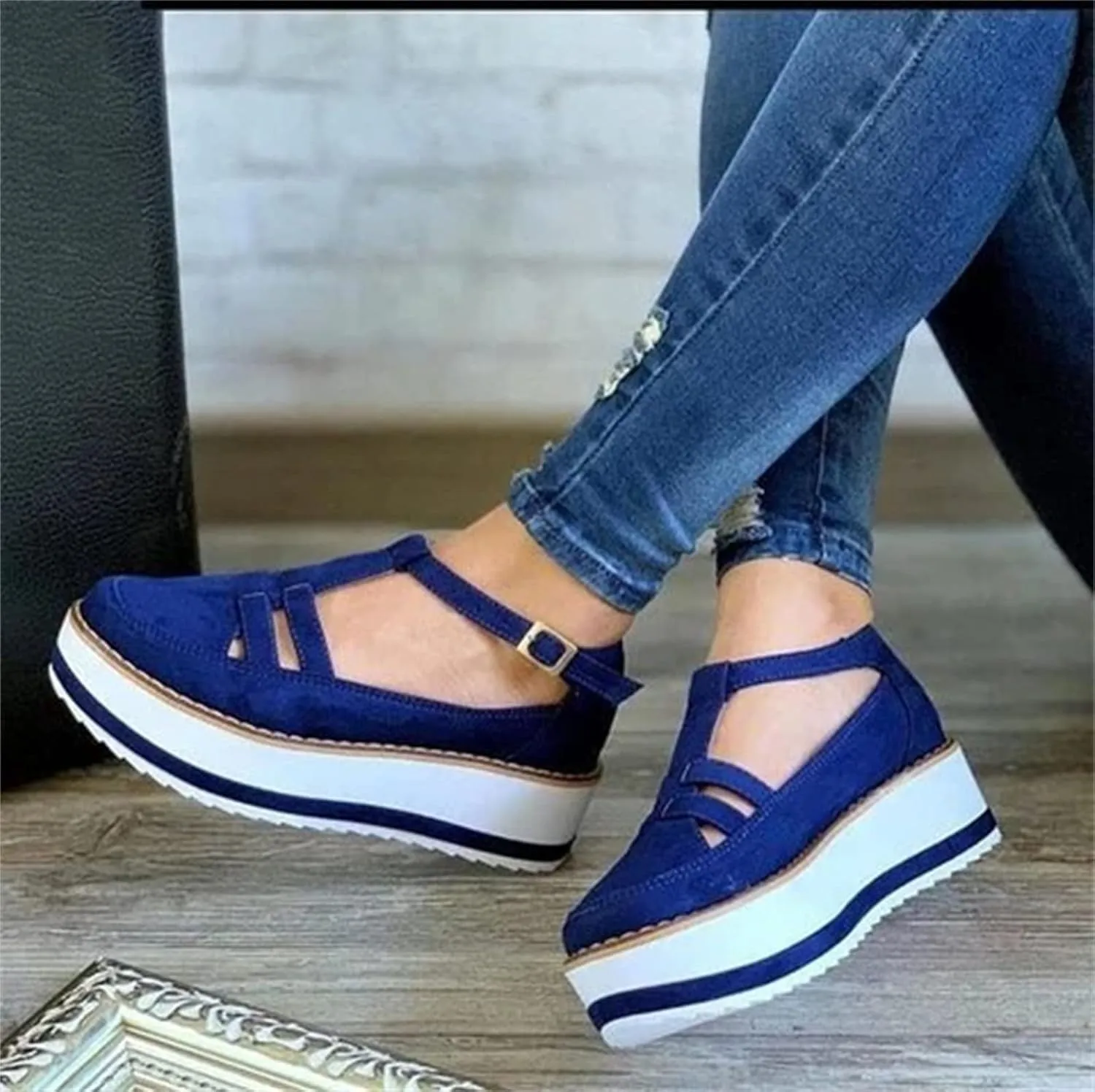 Ladmiple Shoes For Women Sneakers Trendy Slip On Canvas Shoes Fashion Casual Summer Comfortable Walking Flats Loafers