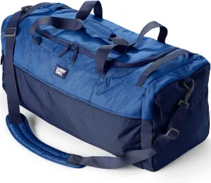 Lands' End Everyday Duffle Light Blue Twilight Heather Large