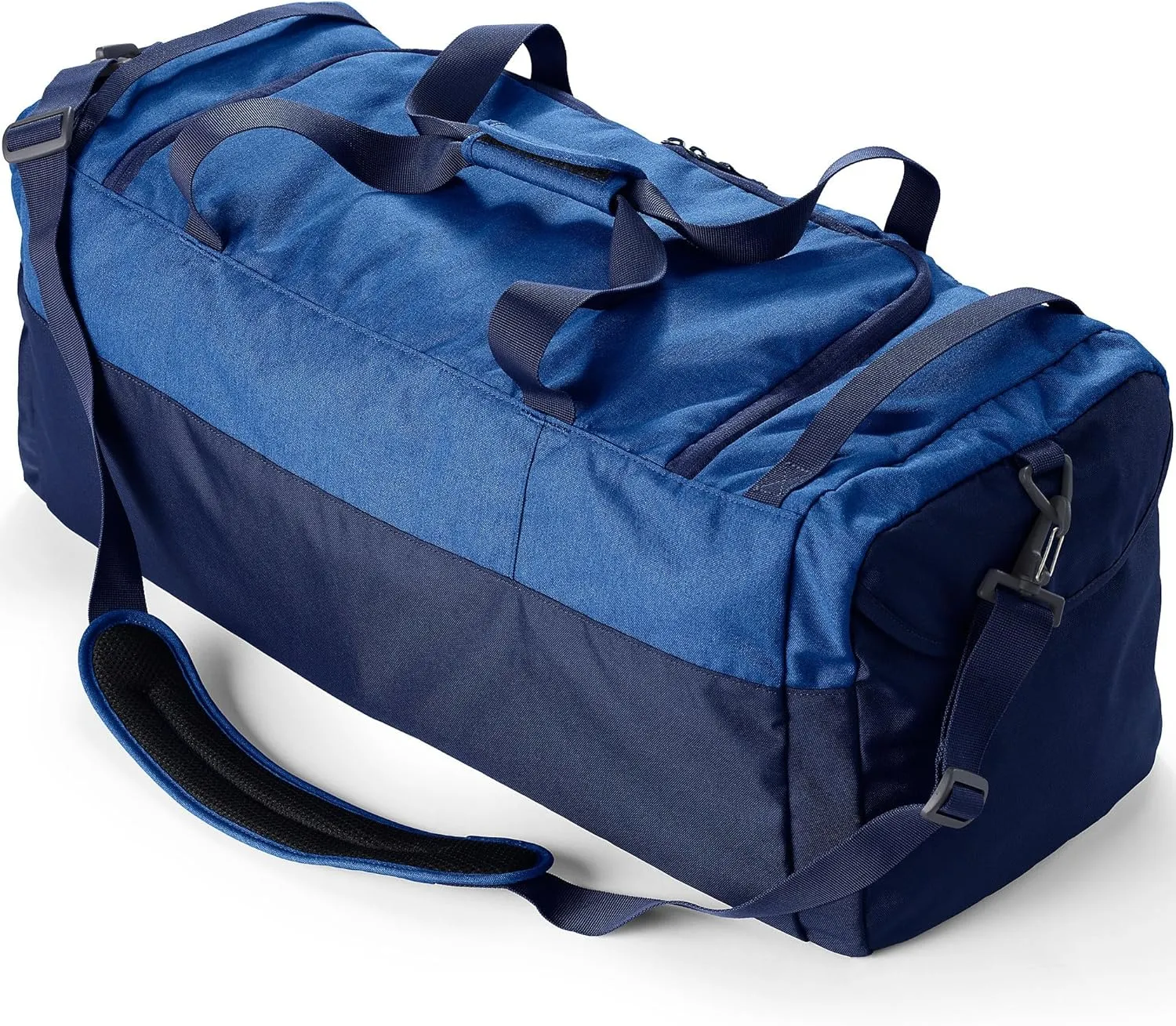 Lands' End Everyday Duffle Light Blue Twilight Heather Large