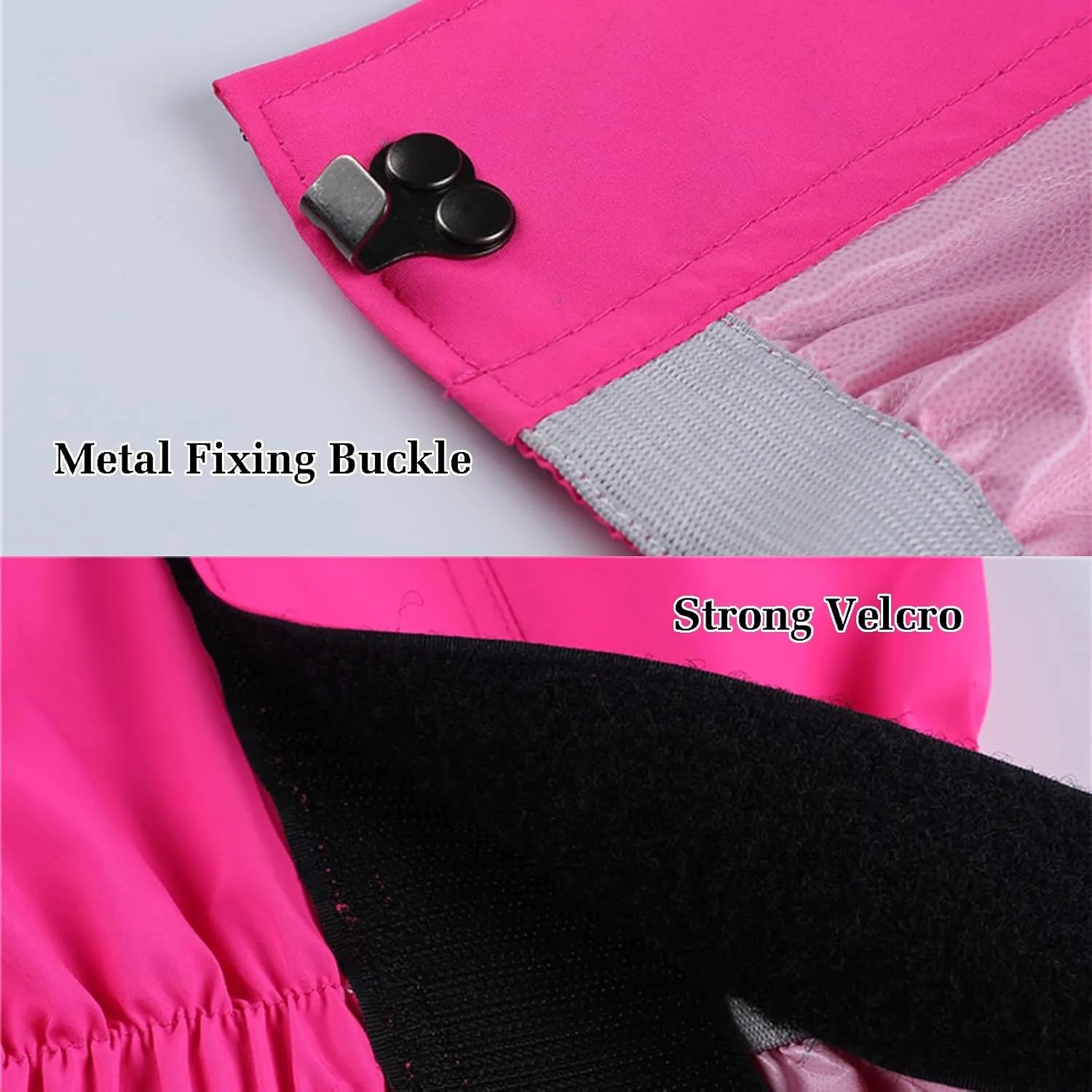 Leg Gaiters,Gaiters for Women Men,Snow Leggings Gaiter,Hook Loop Design for Easy Off,for Hiking Trekking Climbing Hunting and Skiing