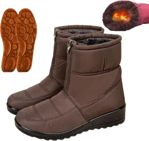 LELEBEAR Allycharm Boots, Women's Snow Ankle Boots, Waterproof Warm Women's Snow Ankle Boots
