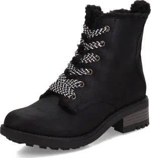 LifeStride Womens Kunis Cozy Snow Boot Black 6 M