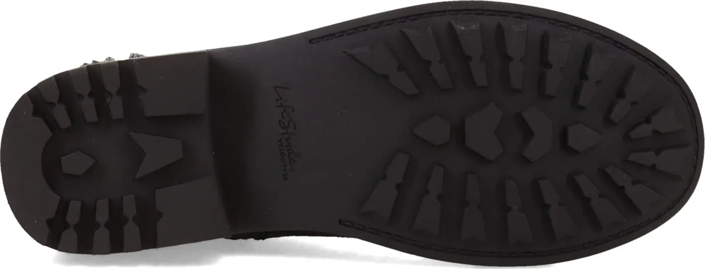 LifeStride Womens Kunis Cozy Snow Boot Black 6 M