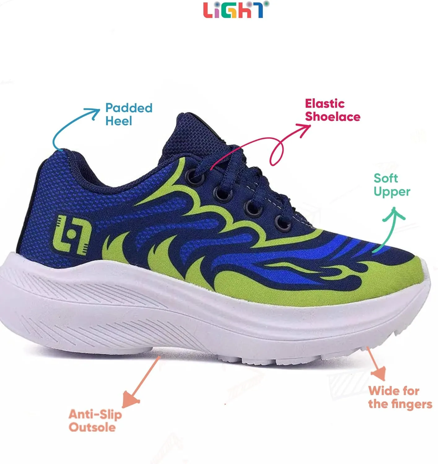 Light - Canva Boys Kids Shoes - Shoes for Boys, Kid Sneakers, Easy to Put On