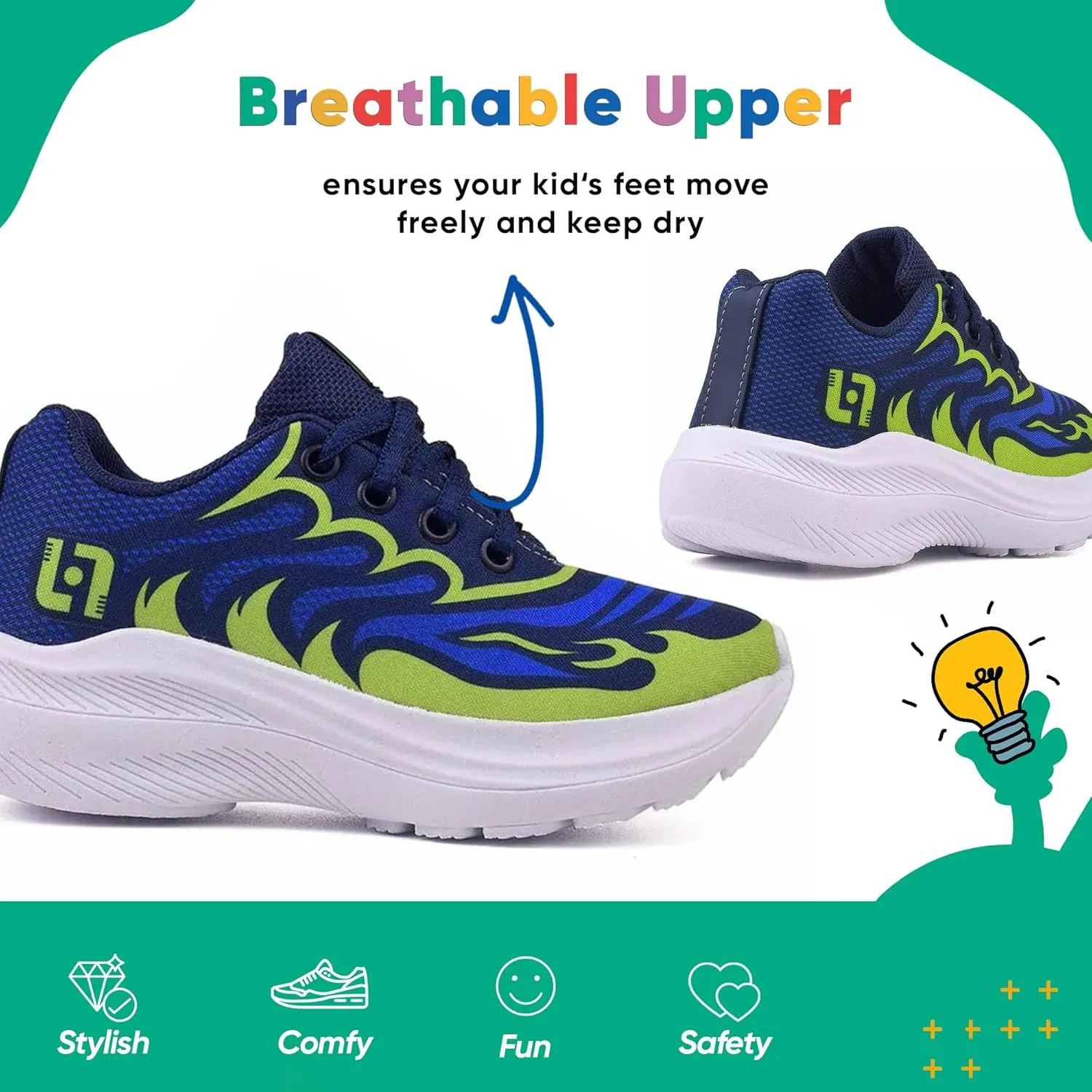 Light - Canva Boys Kids Shoes - Shoes for Boys, Kid Sneakers, Easy to Put On