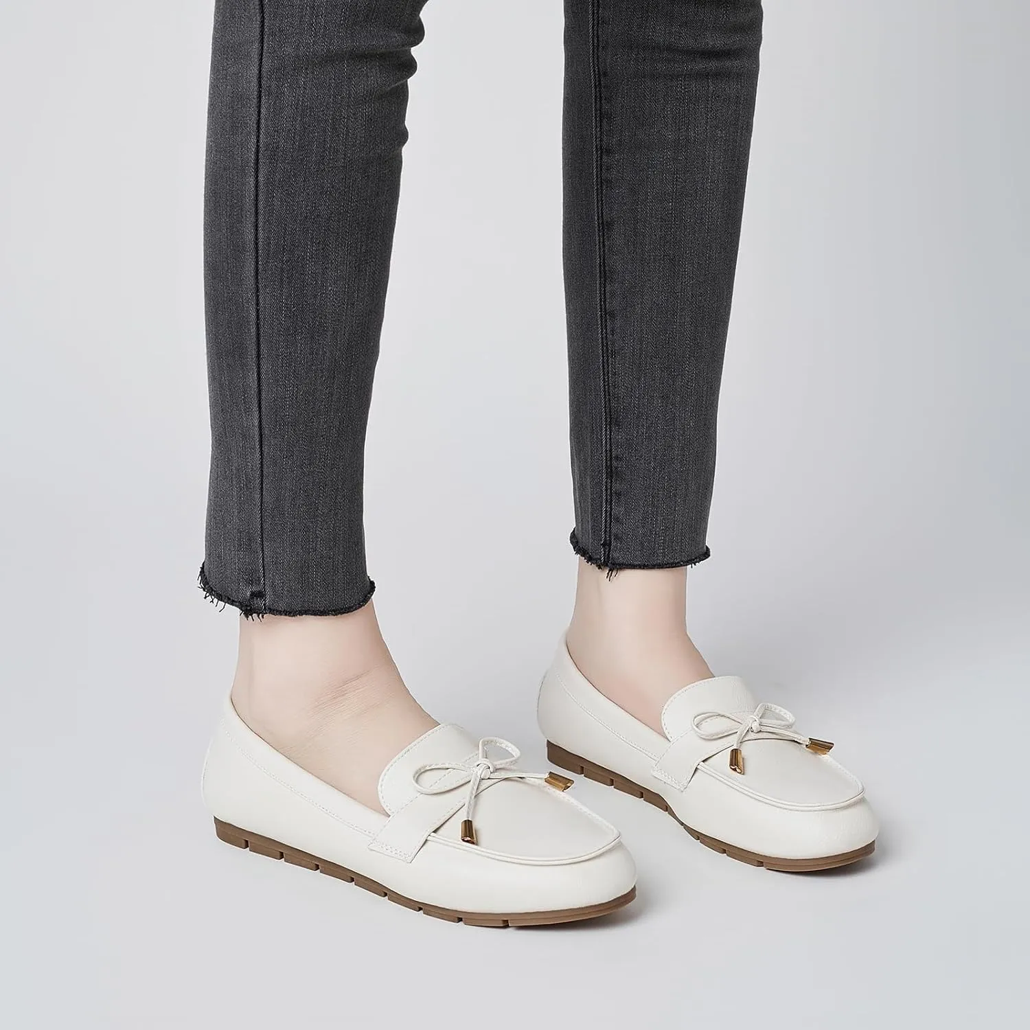 Loafers for Women Slip On Flats Shoes Non Slip Work Shoes Comfort Soft Business Casual Walking Womens Loafers