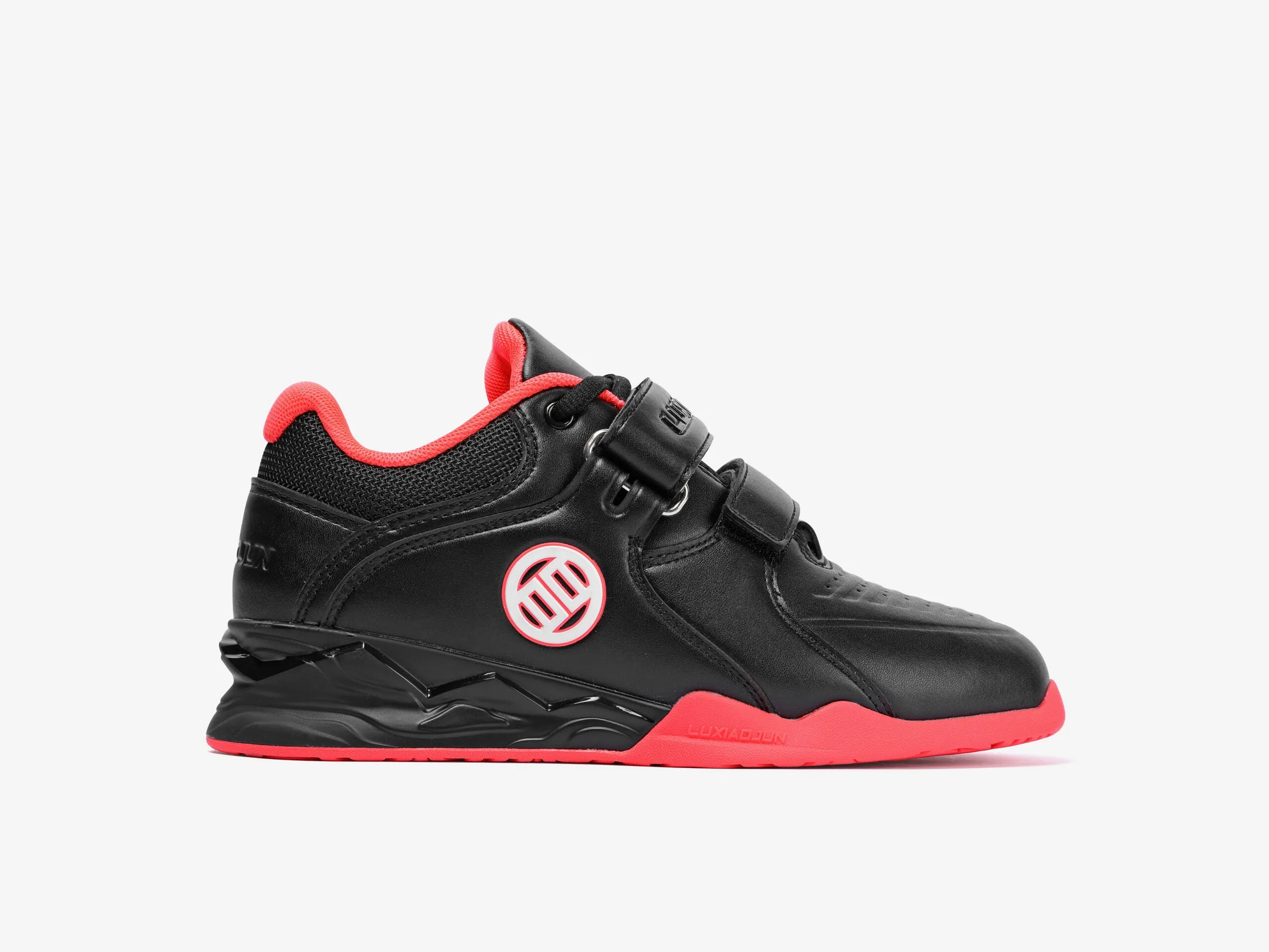 LUXIAOJUN PowerPro Weightlifting Shoes (Black and Red)