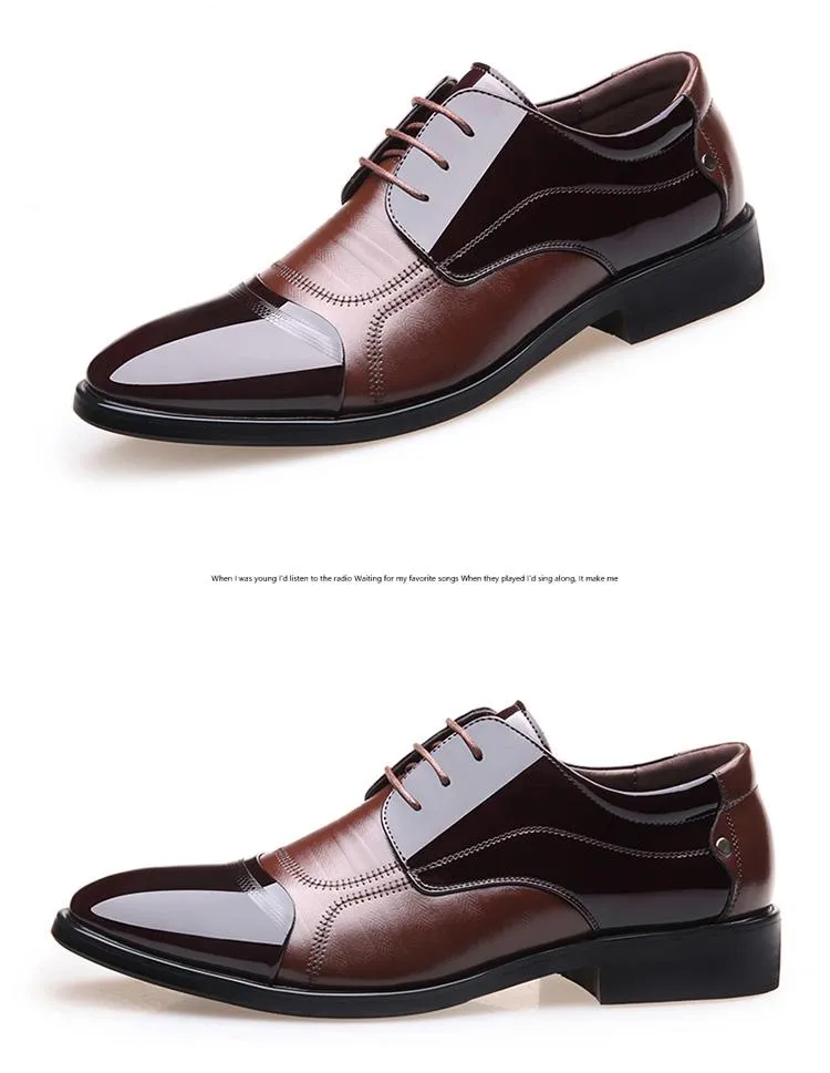 Luxury Leather Oxford Shoes