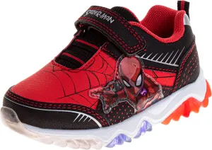 Marvel Comics Character Sneakers Slipon Laceless - The Avengers Spiderman Captain America Hulk Thor Ironman Athletic Shoes (Sizes: 6-10 Toddler / 11-12 Little Kid)