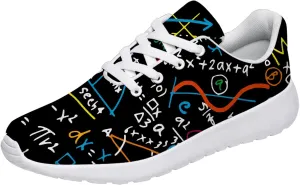 Math Shoes for Women Men Walking Shoes Teacher Sneakers Tennis Shoes Gifts for Women Men
