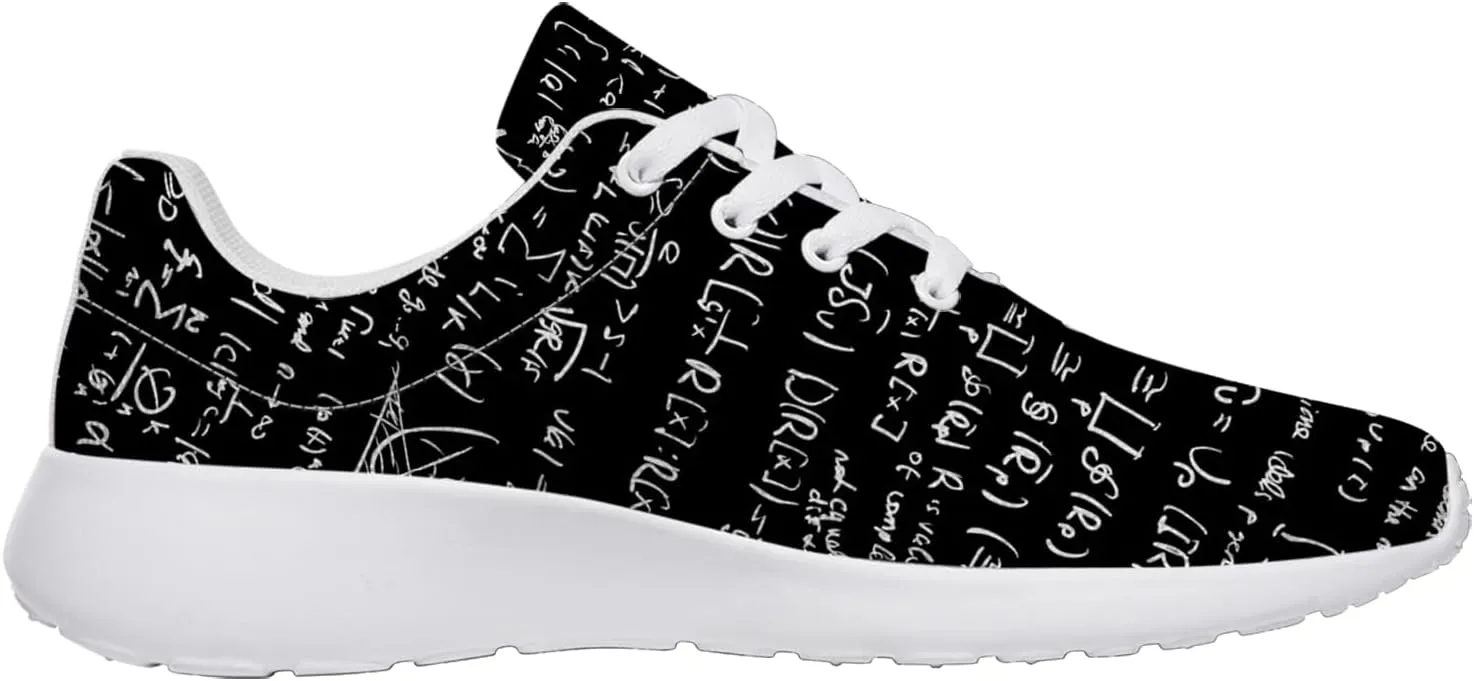 Math Shoes for Women Men Walking Shoes Teacher Sneakers Tennis Shoes Gifts for Women Men