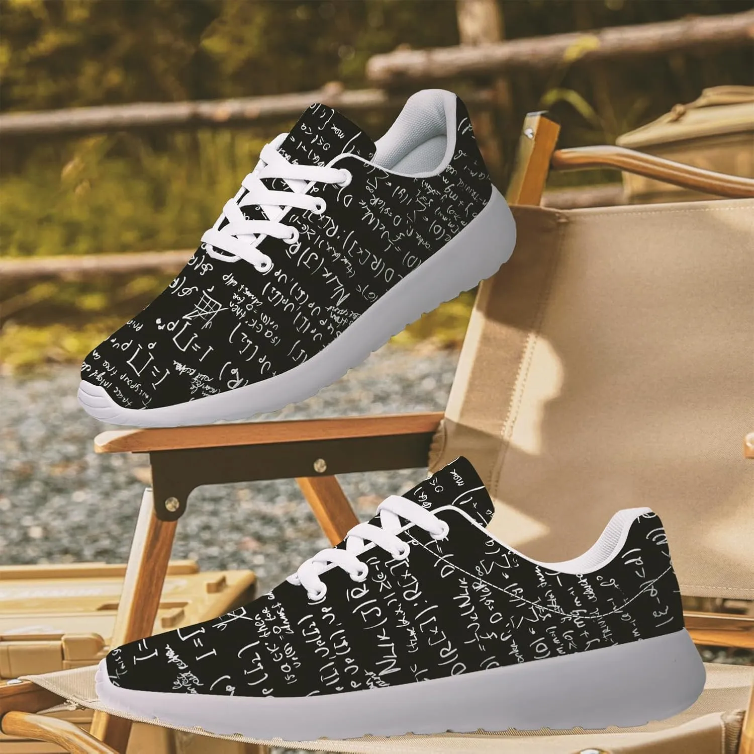 Math Shoes for Women Men Walking Shoes Teacher Sneakers Tennis Shoes Gifts for Women Men