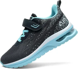 MEHOTO Kid Air Tennis Running Shoes, Athletic Walking Jogging Sport Lightweight Breathable Sneakers for Boys Girls
