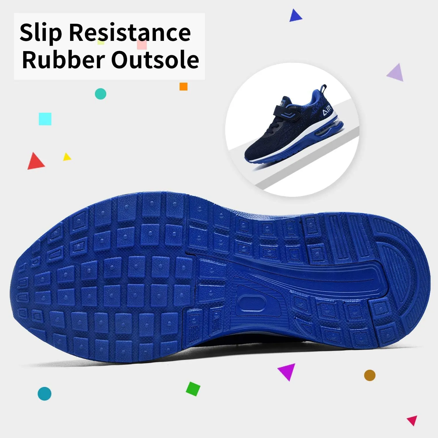 MEHOTO Kid Air Tennis Running Shoes, Athletic Walking Jogging Sport Lightweight Breathable Sneakers for Boys Girls