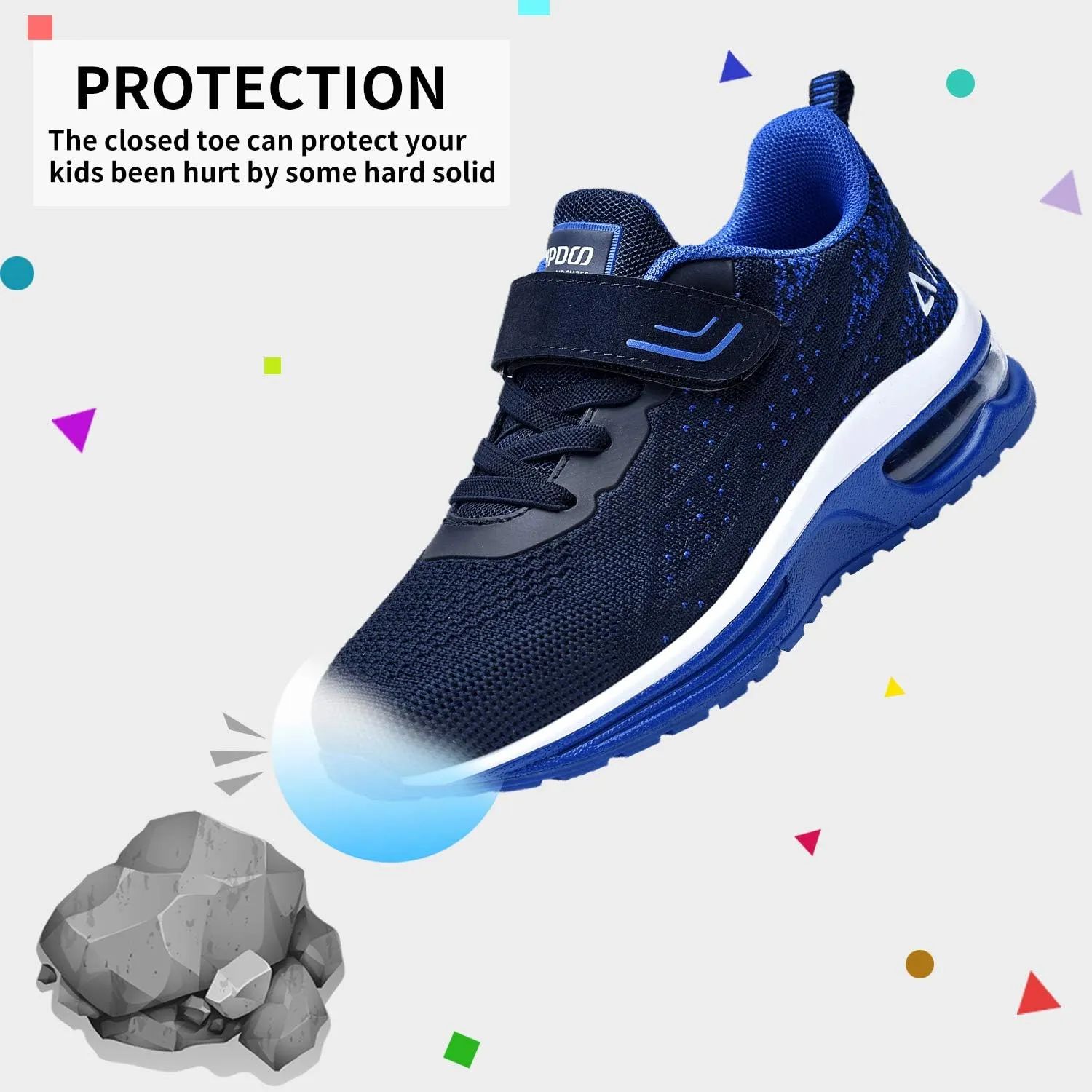 MEHOTO Kid Air Tennis Running Shoes, Athletic Walking Jogging Sport Lightweight Breathable Sneakers for Boys Girls