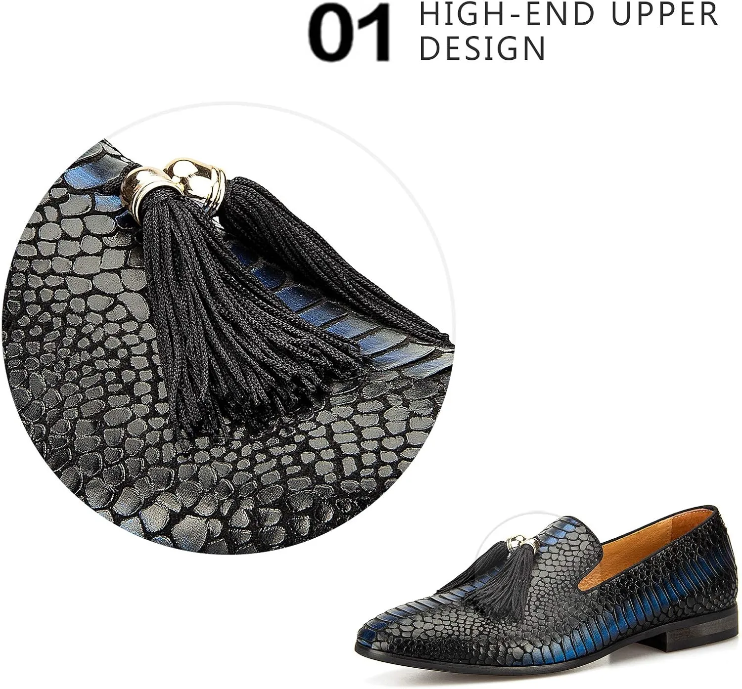 Meijiana Men's Classic Loafers - Wedding & Party Shoes