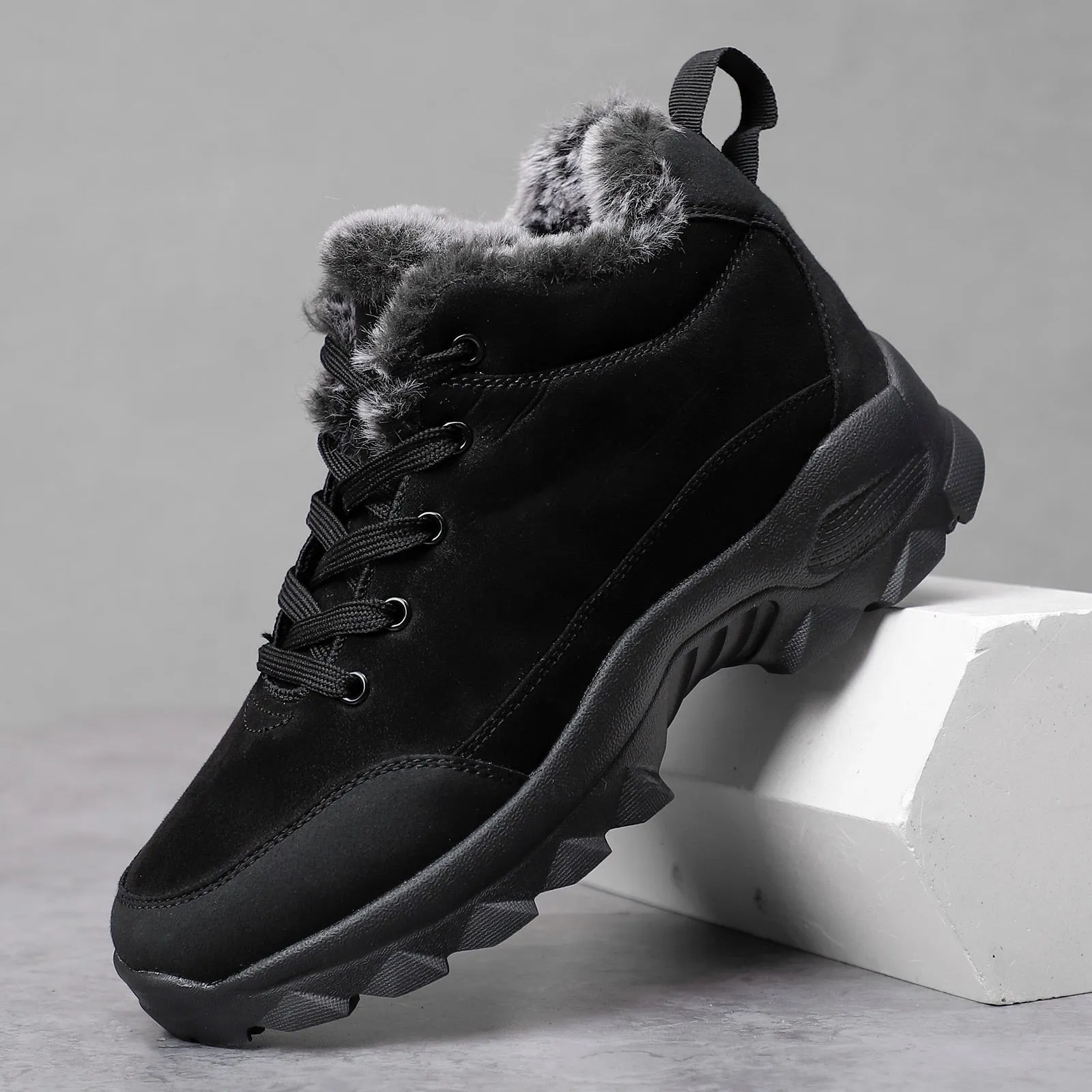 Men Warm Fluff Boots