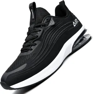 Mens Air Running Shoes Comfortable Walking Tennis Sneakers Lighweight Athletic Shoes for Sport Gym Jogging US 7-12