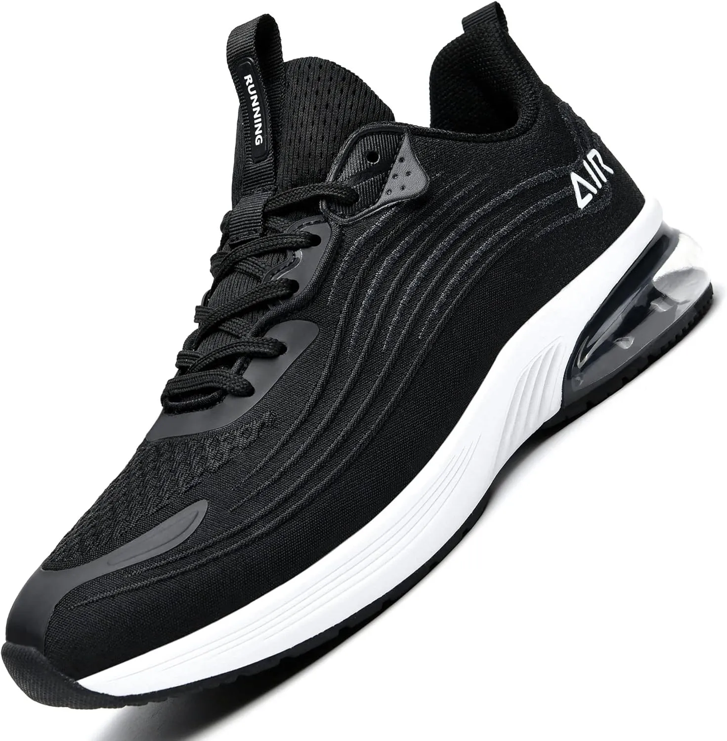 Mens Air Running Shoes Comfortable Walking Tennis Sneakers Lighweight Athletic Shoes for Sport Gym Jogging US 7-12