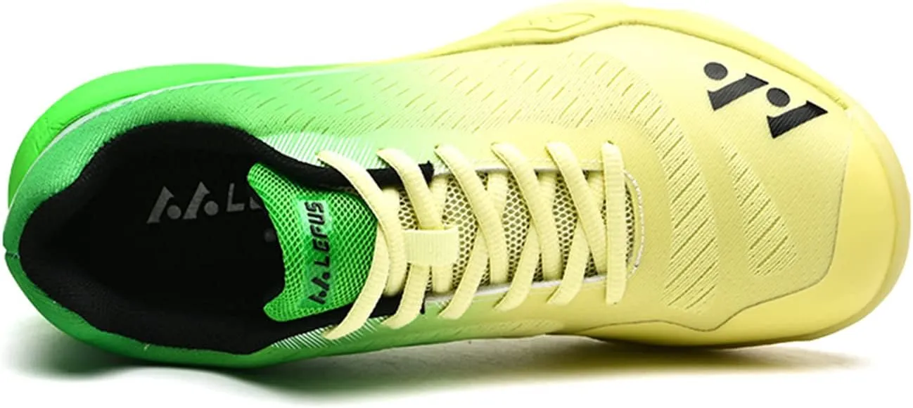 Men's Badminton Shoes Indoor Court Shoes Resistant Non-Slip Racquetball Squash Volleyball Pickleball Shoe Low Top Training Shoes
