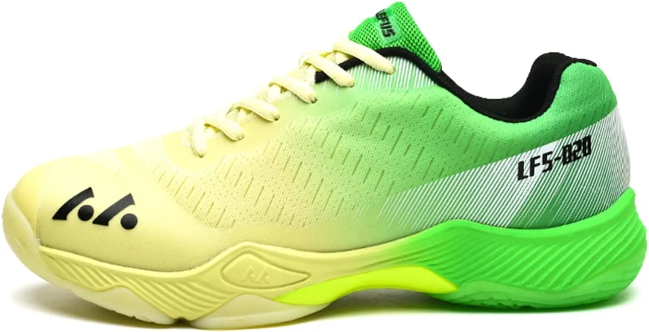 Men's Badminton Shoes Indoor Court Shoes Resistant Non-Slip Racquetball Squash Volleyball Pickleball Shoe Low Top Training Shoes