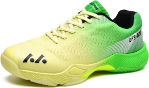 Men's Badminton Shoes Indoor Court Shoes Resistant Non-Slip Racquetball Squash Volleyball Pickleball Shoe Low Top Training Shoes