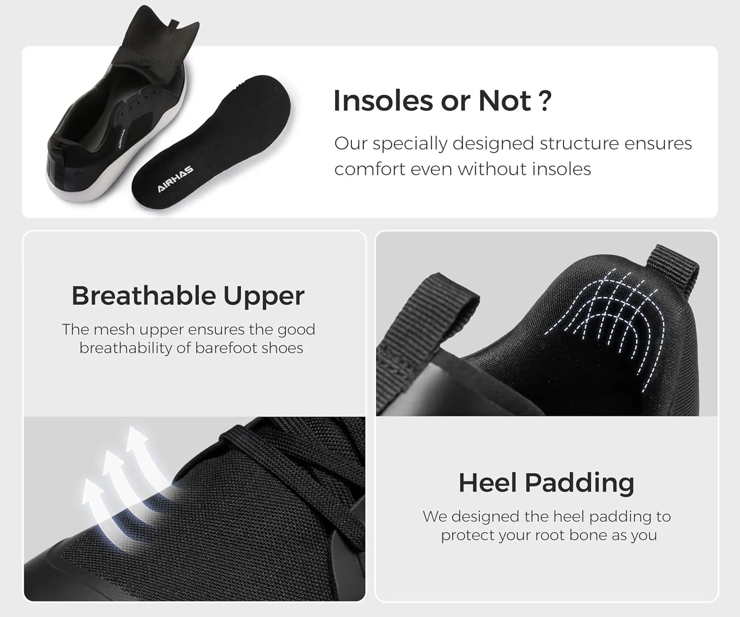 Men's Barefoot Shoes Zero Drop Workout Minimalist Gym Shoes for Men Deadlift Cross Training Sneakers
