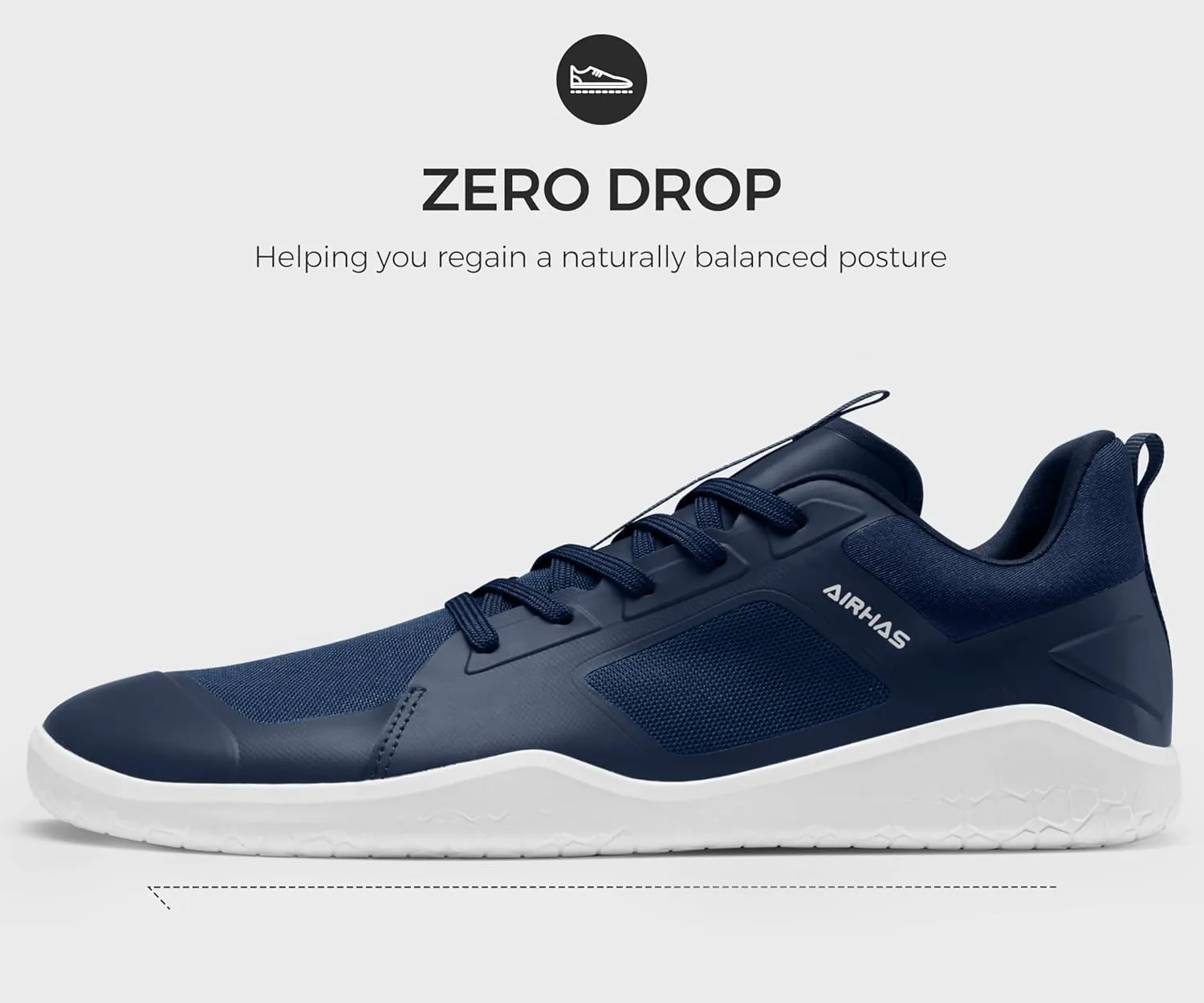 Men's Barefoot Shoes Zero Drop Workout Minimalist Gym Shoes for Men Deadlift Cross Training Sneakers
