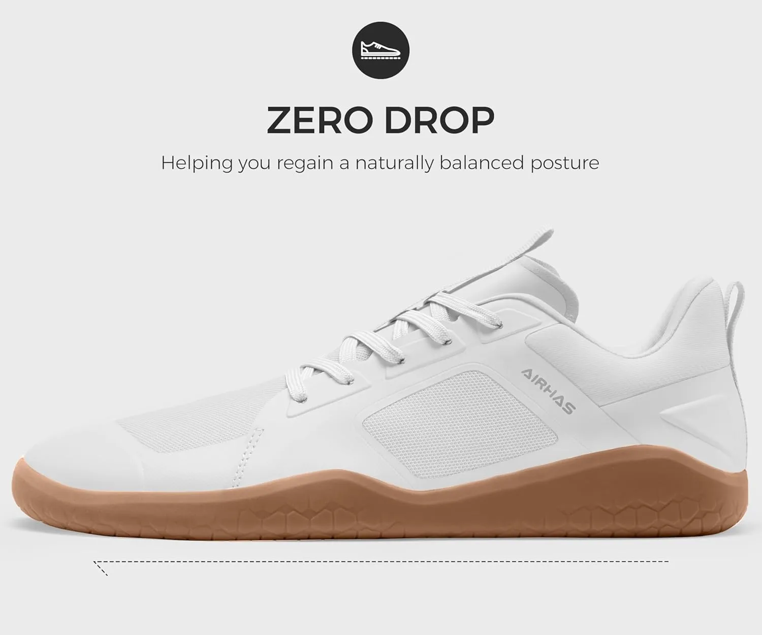Men's Barefoot Shoes Zero Drop Workout Minimalist Gym Shoes for Men Deadlift Cross Training Sneakers