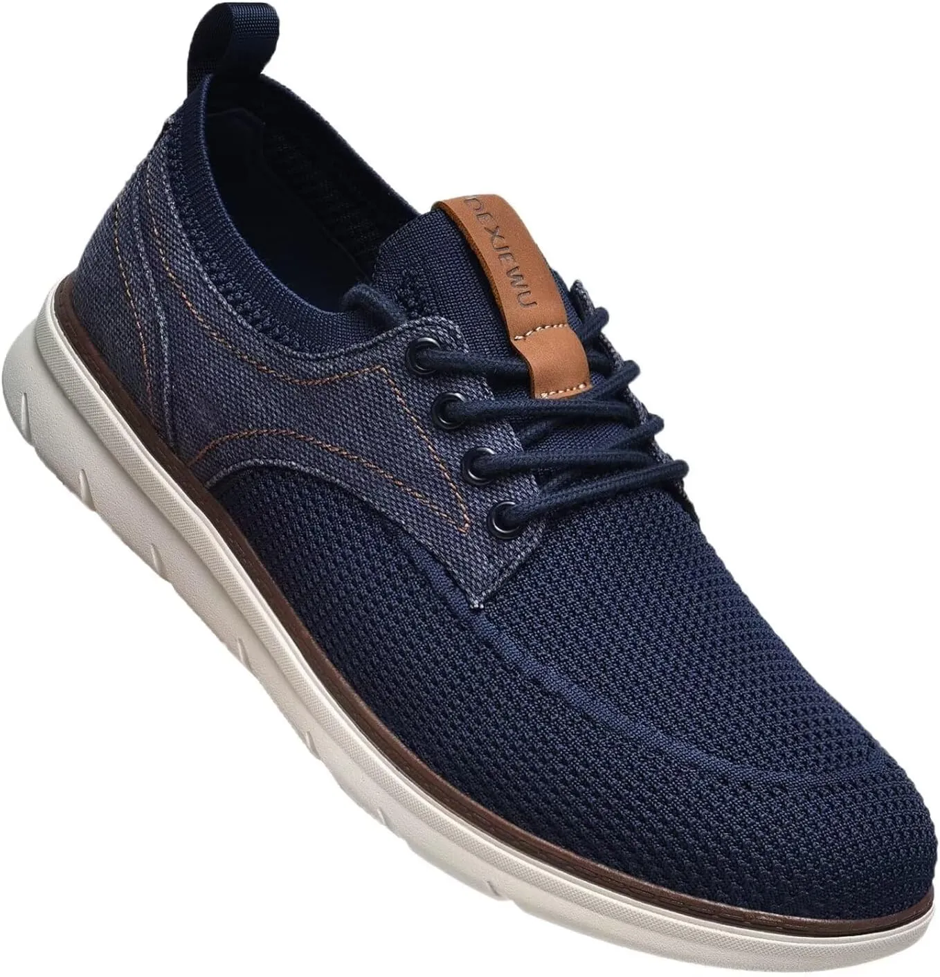 Men's Casual Dress Oxfords Business Walking Shoes Comfortable Mesh Work Sneakers