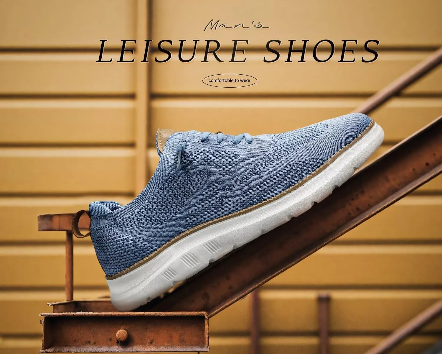 Mens Casual Dress Oxfords Shoes Fashion Mesh Business Walking Work Slip on Sneakers Comfortable Lightweight Soft Sole