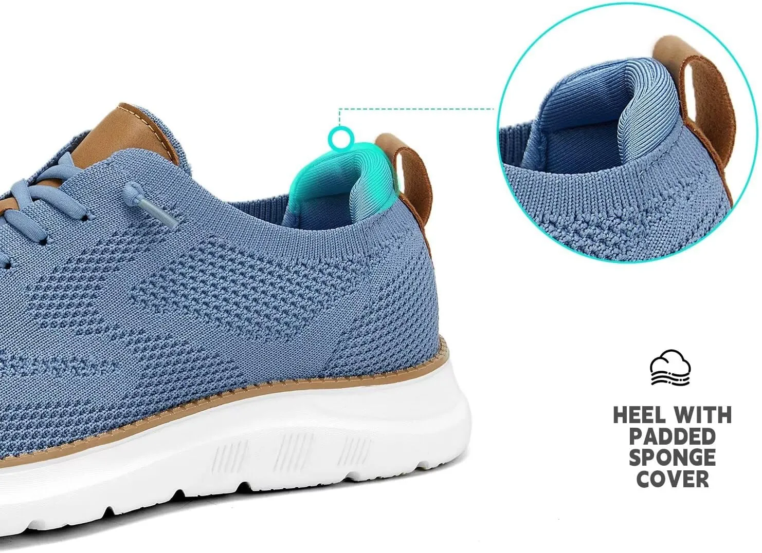 Mens Casual Dress Oxfords Shoes Fashion Mesh Business Walking Work Slip on Sneakers Comfortable Lightweight Soft Sole