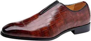Men's Dress Shoes Classic Casual Loafers Tuxedo Oxford Shoes Formal Wedding Shoes Wide Business Penny Loafers