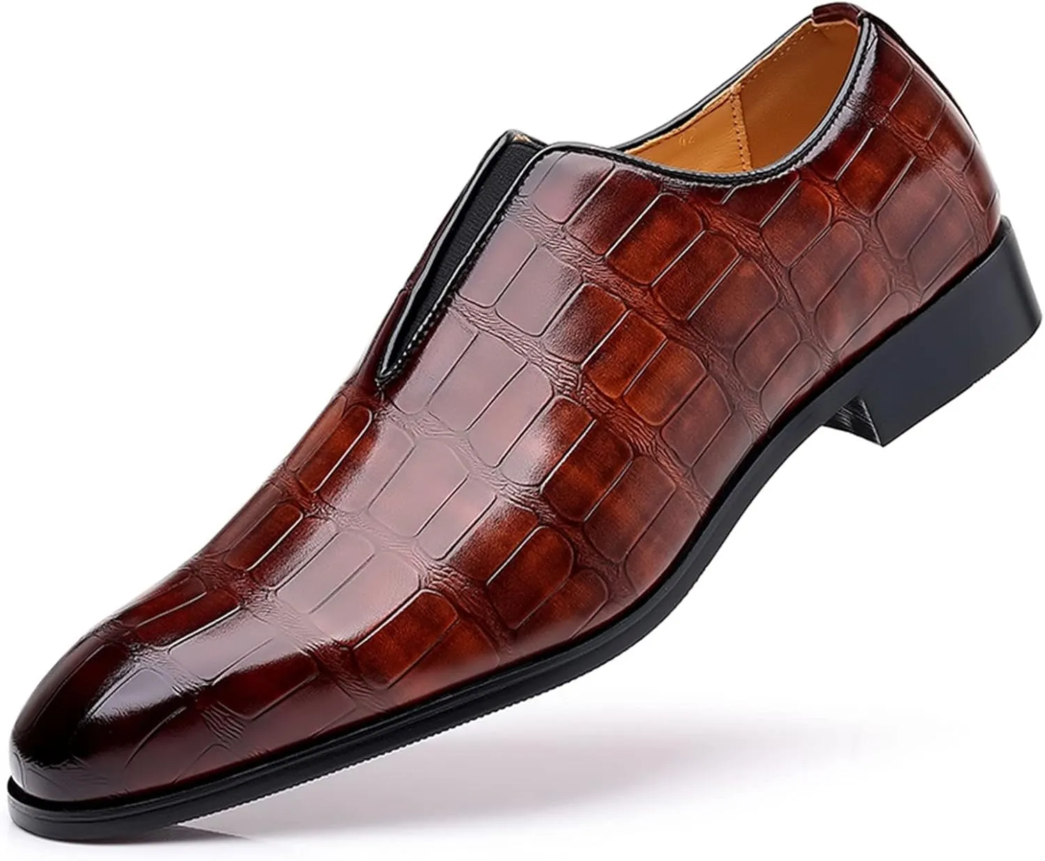 Men's Dress Shoes Classic Casual Loafers Tuxedo Oxford Shoes Formal Wedding Shoes Wide Business Penny Loafers