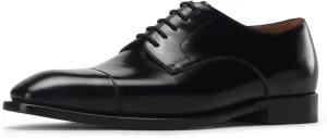 Men’s Dress Shoes Derby Cap Toe Calf Leather for Versatile,Casual,Formal,Wedding