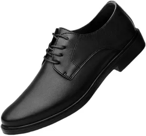 Men's Dress Shoes Fashion Pointed Toe Lace Up Business Oxfords Tuxedo Shoes for Men